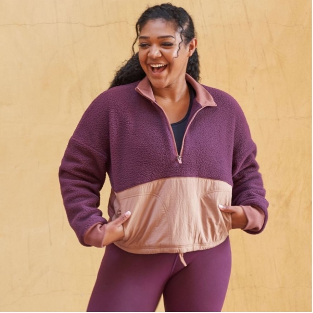 Fabletics Mallory Fleece Pullover Size 1X